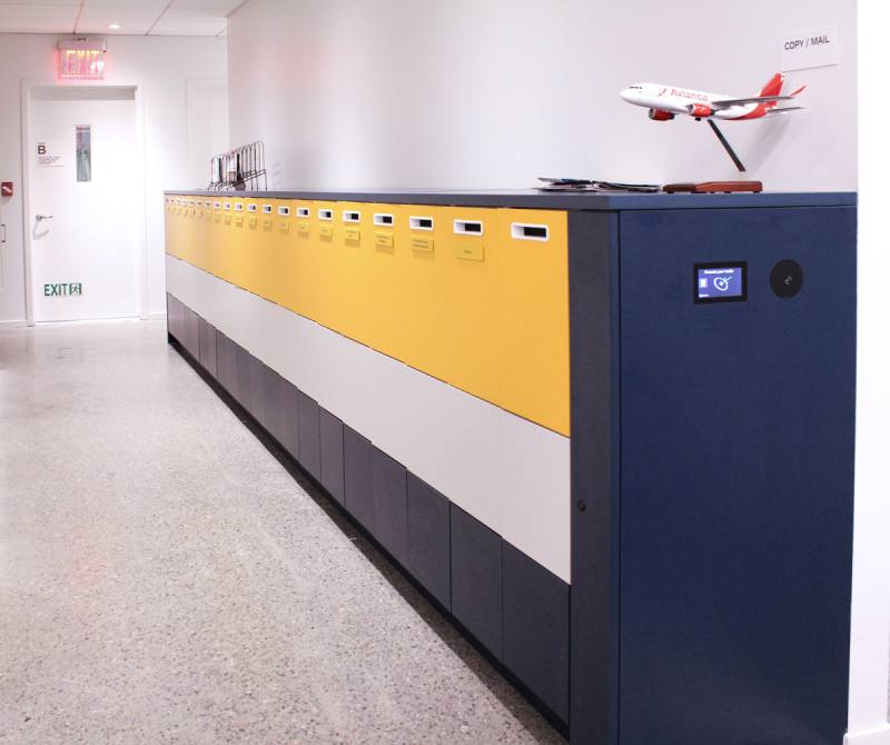 Employee and project lockers(Nord Lb) - Metra