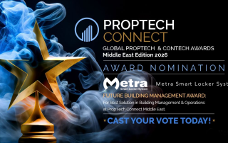 metra smart locker system proptech awards nomination