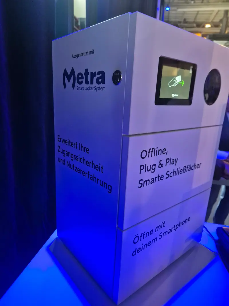 Metra apple wallet schliessfachsystem spinde Legic konferenz Metra apple wallet schliessfachsystem spinde Legic konferenz
